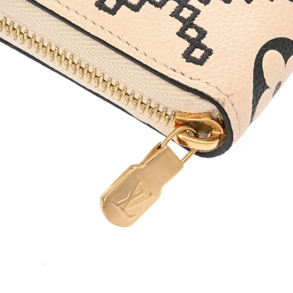 LOUIS VUITTON Monogram Ann Platt Zippy wallet Claims / Noir 800000136226000 - Picture 3 of 8